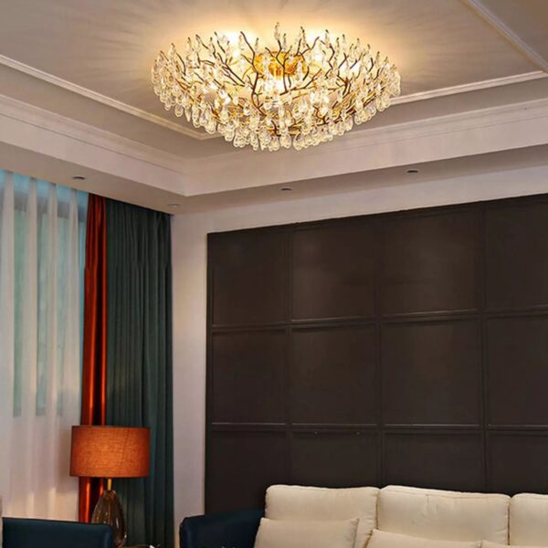 Velvet Spark Modern Crystal Chandelier