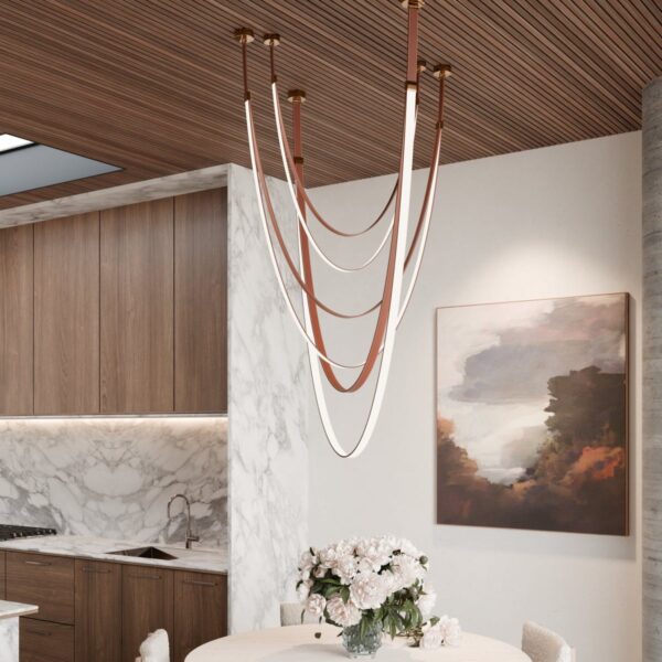 Cascade Modern LED Chandelier