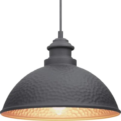 Hammered Dome Pendant Light