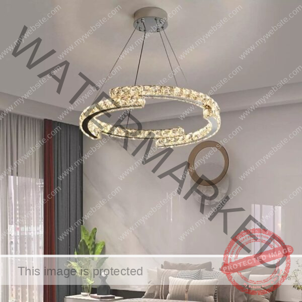 Timeless Aura Crystal Chandelier