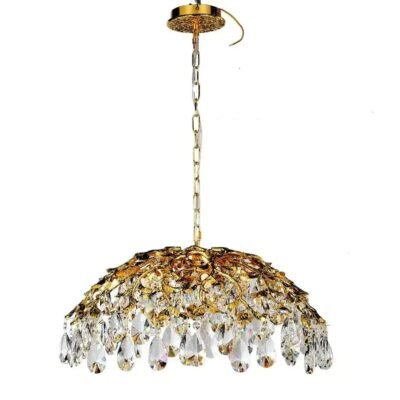 نجفة مودرن كريستال لونار هالو – فخامة بتصميم عصري راقٍ