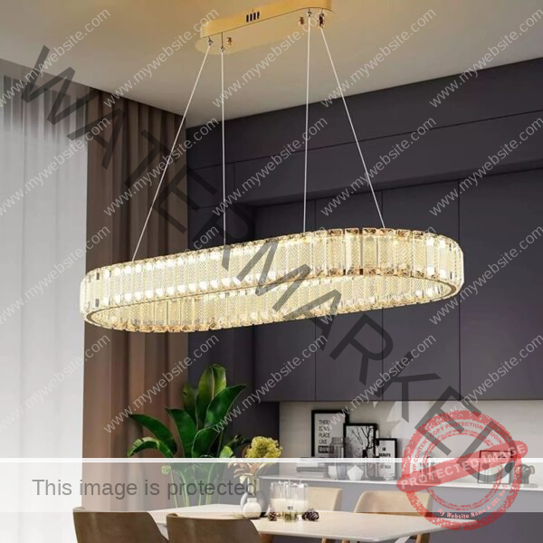 Modern Crystal Chandelier Orbit