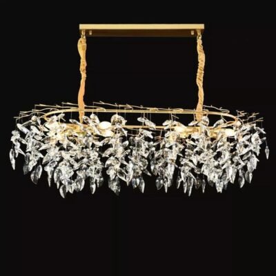 نجفة كريستال مودرن ستاردست بلوم – لمسة فخامة مع وهج