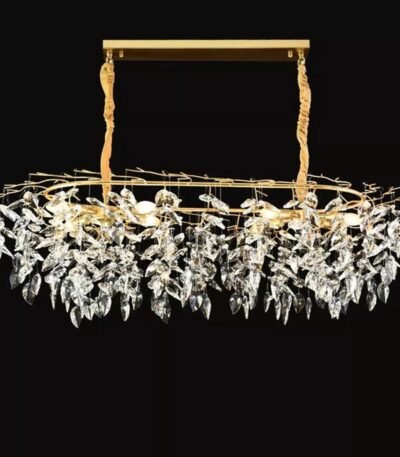 نجفة كريستال مودرن ستاردست بلوم – لمسة فخامة مع وهج