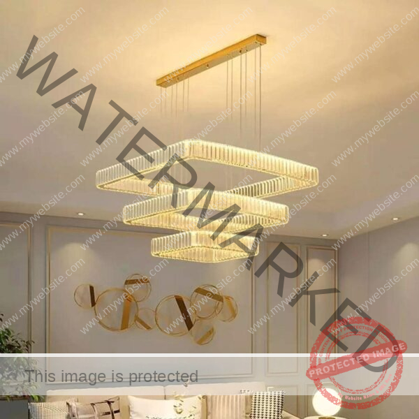 Modern Crystal Chandelier Lucent