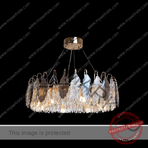 Modern Crystal Chandelier Beam