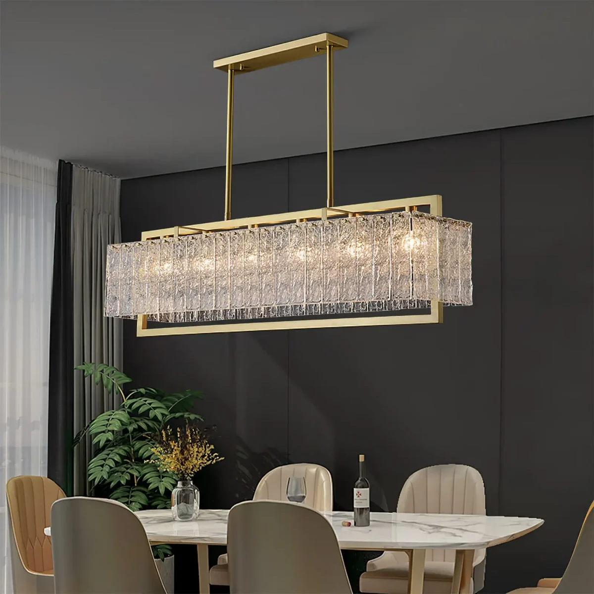 Stria Linear Chandelier - Image 1