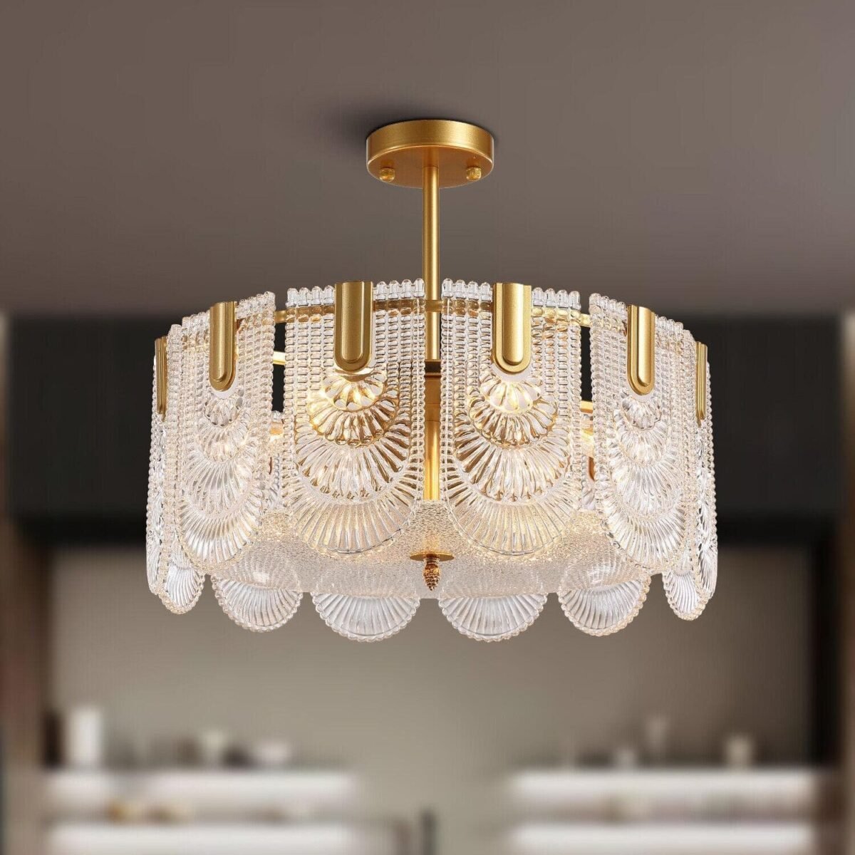 Golden Shells Chandelier - Image 6