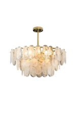 نجفة سيرافينا بلوم اضاءة وزجاج ديكور عصري للمنزل| بأفضل الأسعار