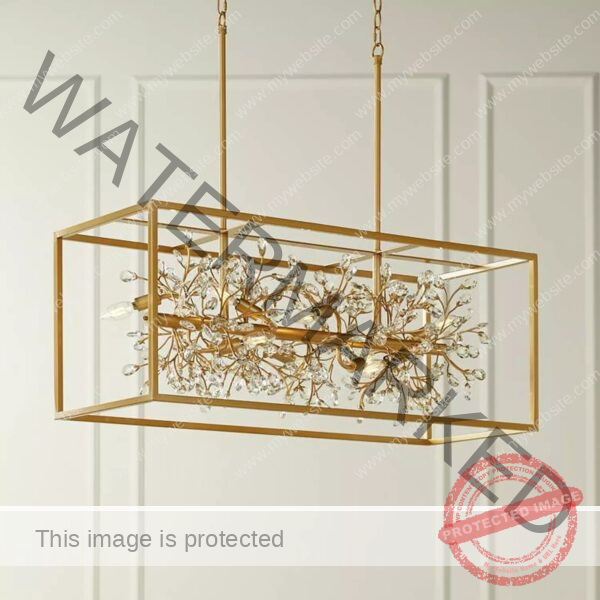 Modern Crystal Chandelier Gleam