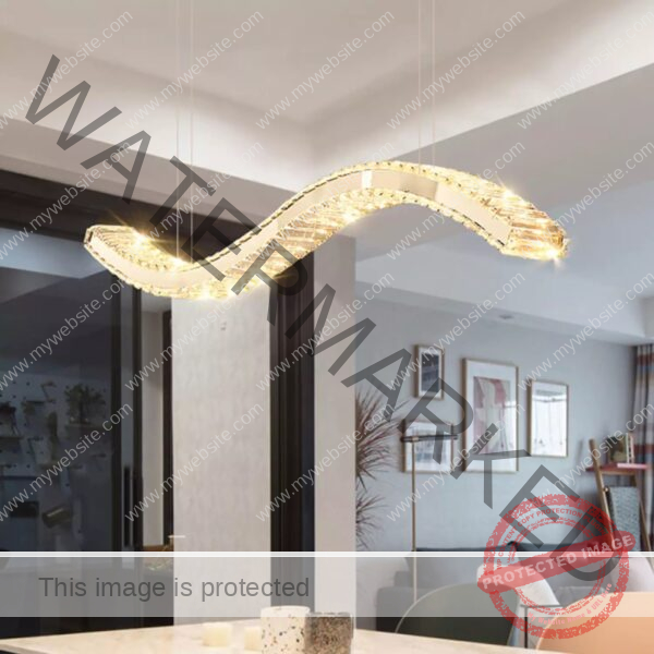 Modern Crystal Chandelier Crystalline Orbit