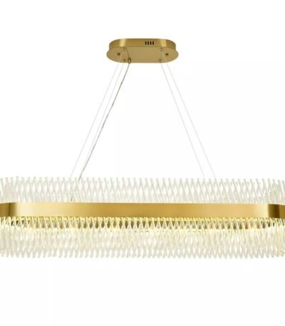 نجفة مودرن كريستال جولدن جليمر - تسوق الان من وهج