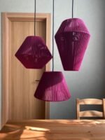 Boho Corded Rainbow Chandelier