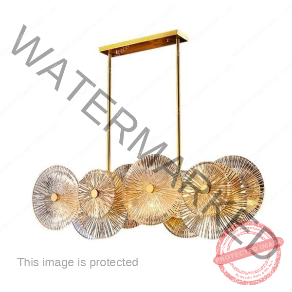 Ethereal Glow Modern Crystal Chandelier