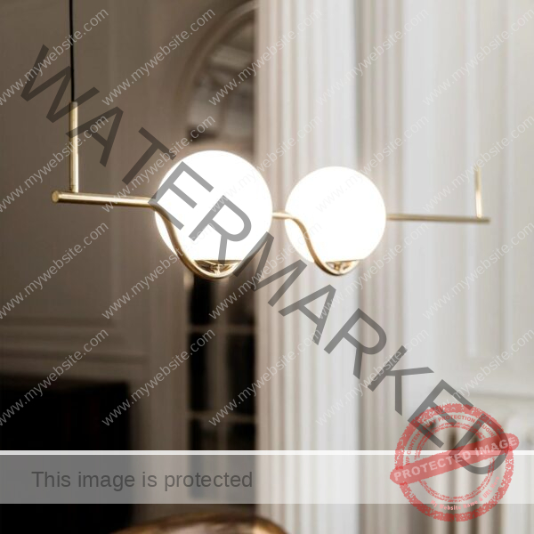 Duo Wave Chandelier