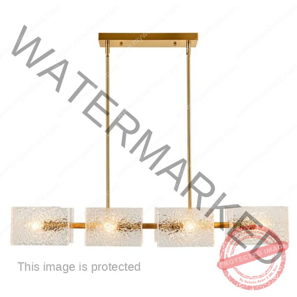 Ice Blocks Chandelier