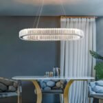 Modern Crystal Chandelier Lume