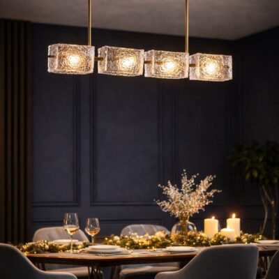 نجفة آيس بلوكس | أضف لمسة فاخرة وعصرية لمنزلك – تسوق بأفضل الأسعار