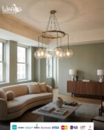 Chandelier Celestial Ring