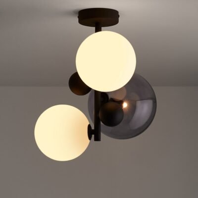 نجفة كوزمو مودرن من حديد مطلي أسود ـ تسوق الآن عروضنا