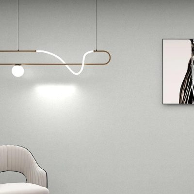 Linear Wave LED Chandelier - Image 9
