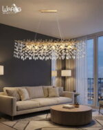 ⁦نجفة أوتمن ليفز كريستال⁩ - الصورة ⁦4⁩