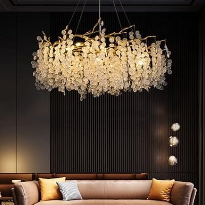 نجفة كلاود كريستال اضاءة وكريستال ديكور راقي للمنزل | اطلبها قبل نفاد الكمية