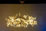 Gardenia Pyrex Chandelier - Image 5
