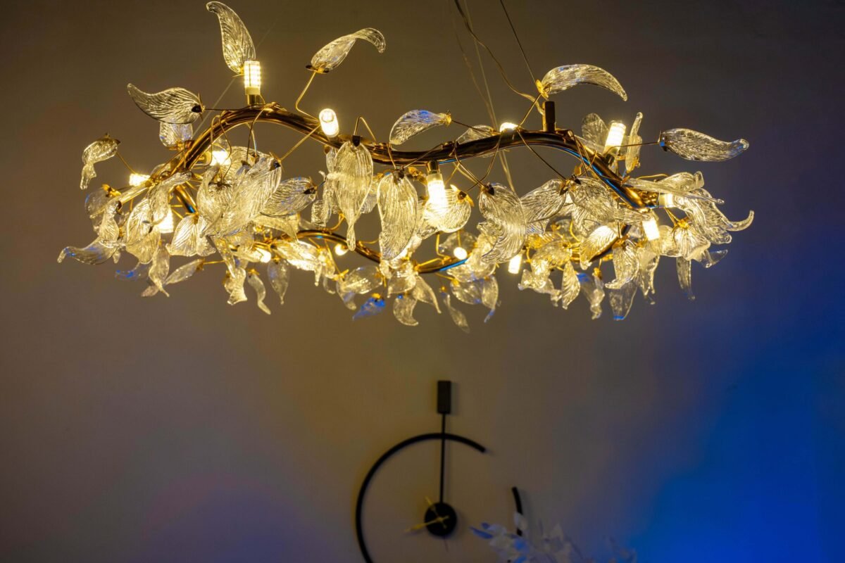 Gardenia Pyrex Chandelier - Image 2