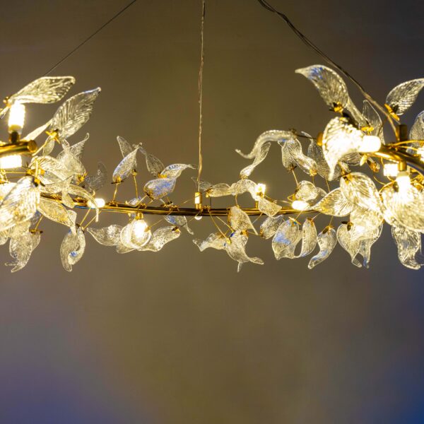 Glass Wings Chandelier