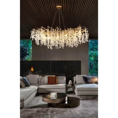 نجفة كلاسترز كريستال | أضف لمسة فاخرة ونيو-كلاسيكية لمنزلك – تسوق الآن