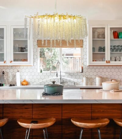 نجفة واترفول كريستال – فخامة وأناقة الإضاءة العصرية