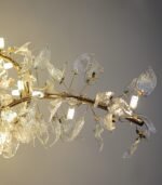 Modern Glass Branch Chandelier - Image 5