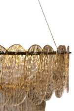 ⁦نجفة أنيقة جولدن جلاس بيتلز⁩ - الصورة ⁦6⁩