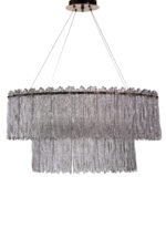 ⁦نجفة فنية شيمرينج جلاس ووترفول⁩ - الصورة ⁦5⁩