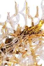 ⁦نجفة فنية جلوينج جلاس ريف⁩ - الصورة ⁦2⁩