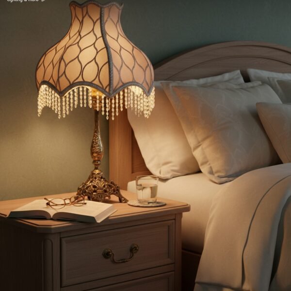 أباجورة نحاس لاتِس ويف