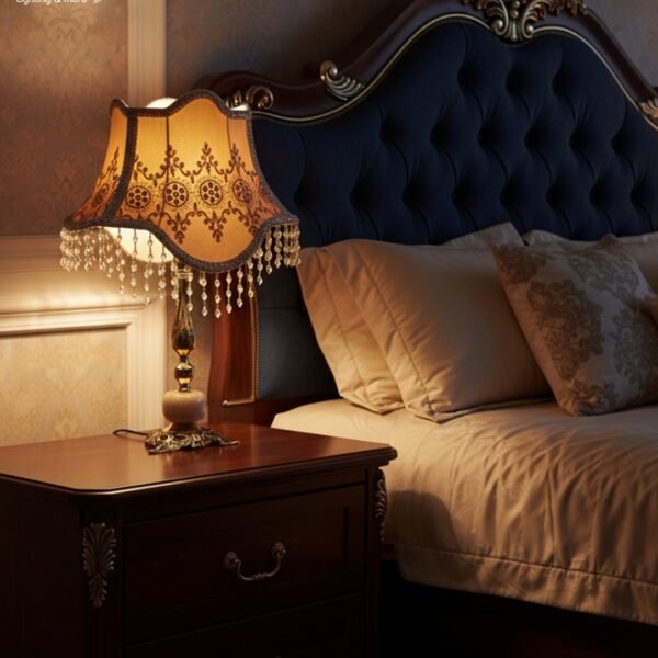 Vintage Brass Table Lamp