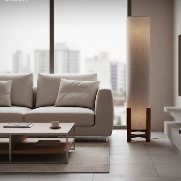 أباجورة مودرن أمبر جلو