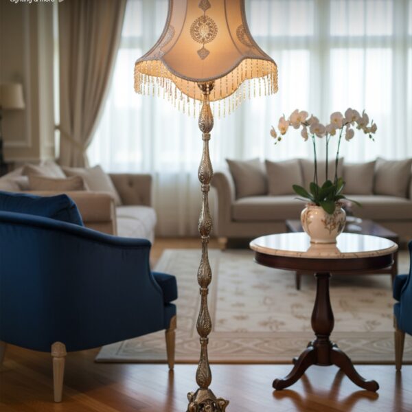 ستاند لامب نحاس بشييد تركي جيبور