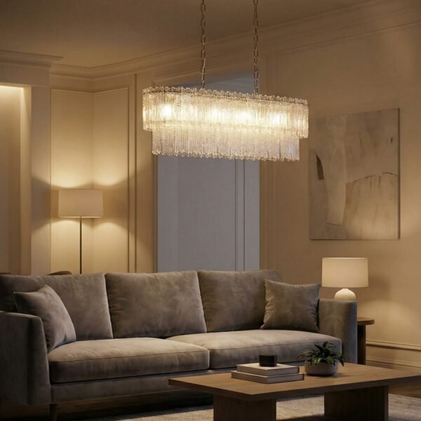 نجفة كريستال لايت ويفز | أضف لمسة فاخرة وعصرية لمنزلك – تسوق الآن