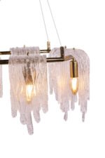 ⁦ثريا مطر كريستالي سداسي الشكل⁩ - الصورة ⁦4⁩