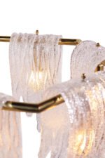 ⁦ثريا مطر كريستالي سداسي الشكل⁩ - الصورة ⁦2⁩