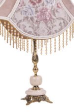 ⁦أباجورة نحاس بظلّ فِلفت⁩ - الصورة ⁦3⁩