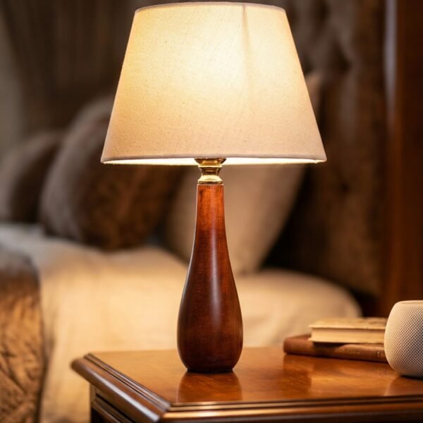 أباجورة وود أنتيك