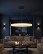 نجفة ألاباسترا هالو مودرن ماربل