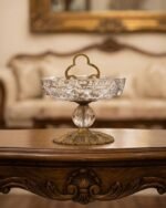 طفاية كريستال ونحاس رويال بقاعدة