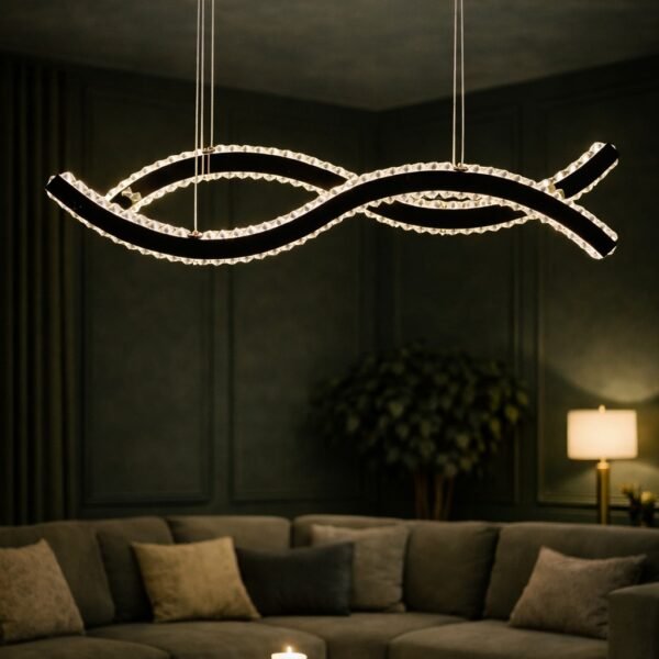 نجفة كريستال إنفينيتي ويف