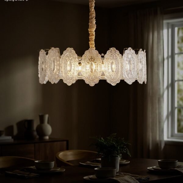 Aurelia Radiant Medallion Chandelier