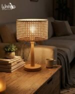 أباجورة وود ويف